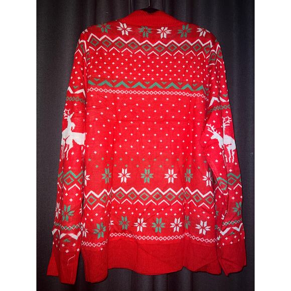 Ugly Christmas Sweater Xmas Size XL NWT Tipsy Elves - Picture 4 of 4